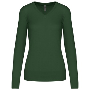 Ladies' V-Neck Jumper, miniatyr 5